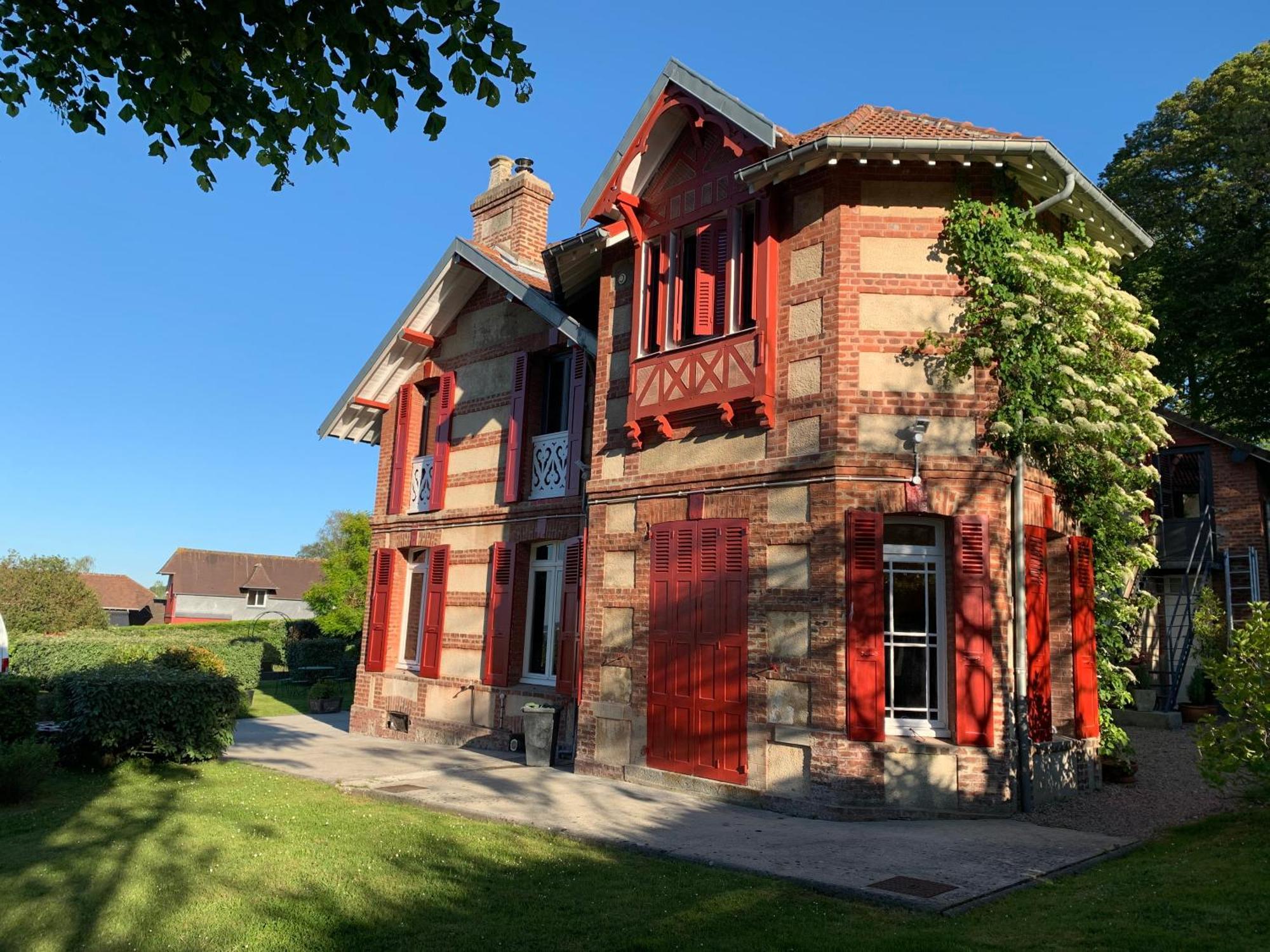La Villa Des Rosiers Крикебёф Экстерьер фото